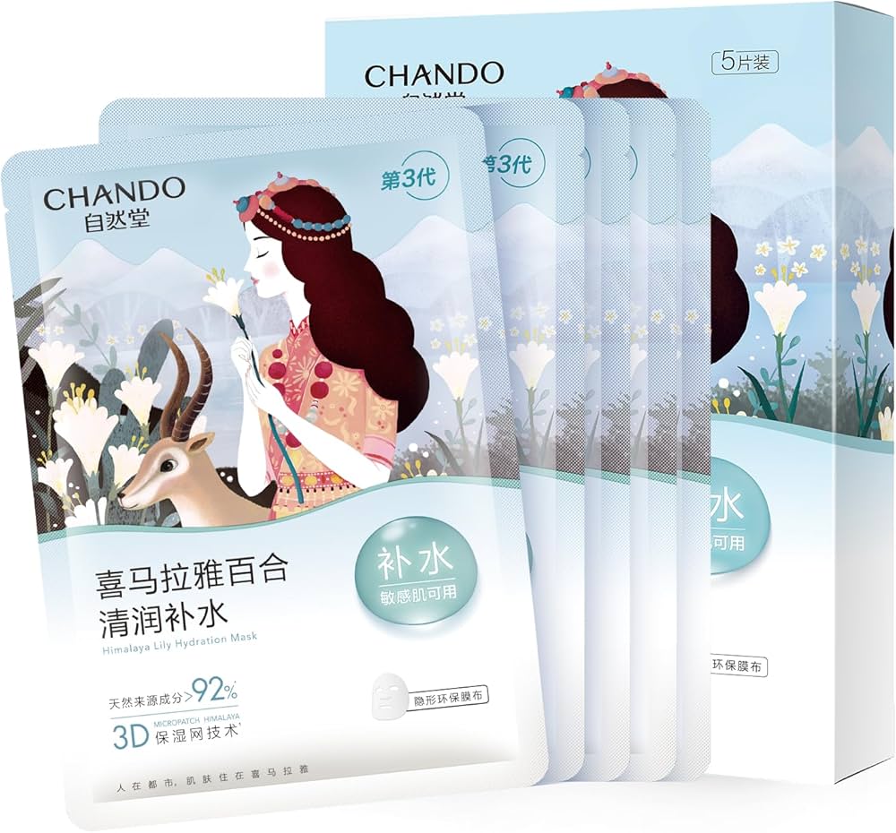 CHANDO Himalaya Lily Hydration Mask Set: Masker Hidrasi Terbaik untuk Kulit Sehat